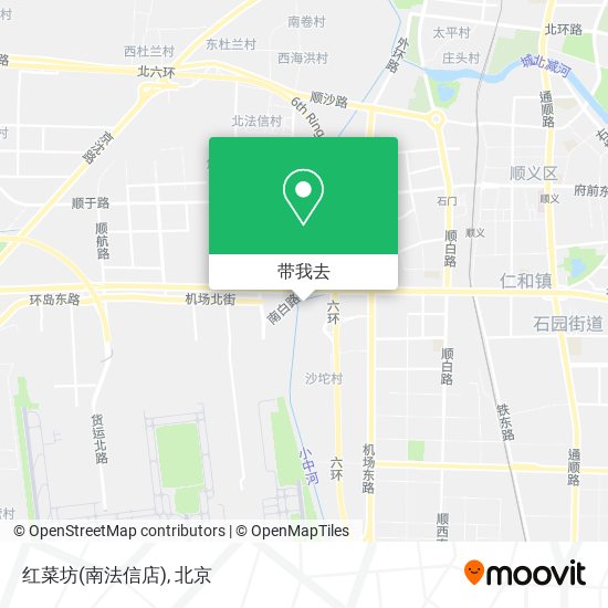 红菜坊(南法信店)地图