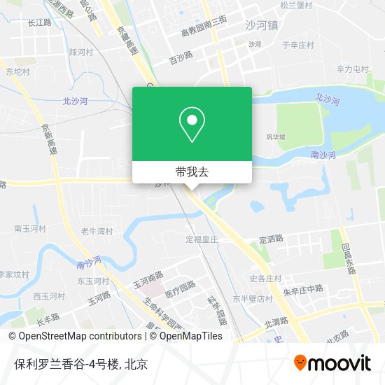 保利罗兰香谷-4号楼地图