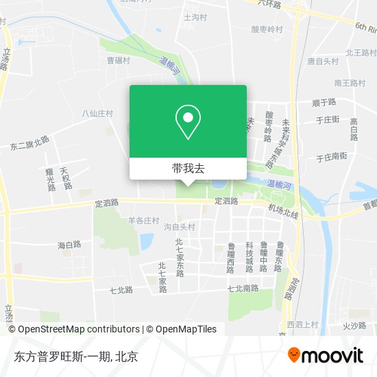 东方普罗旺斯-一期地图