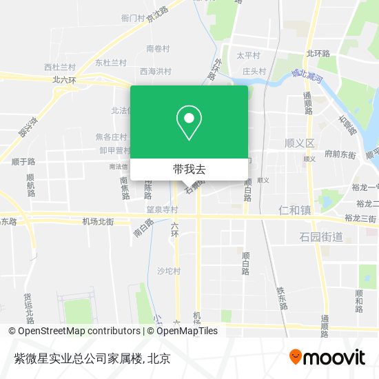 紫微星实业总公司家属楼地图
