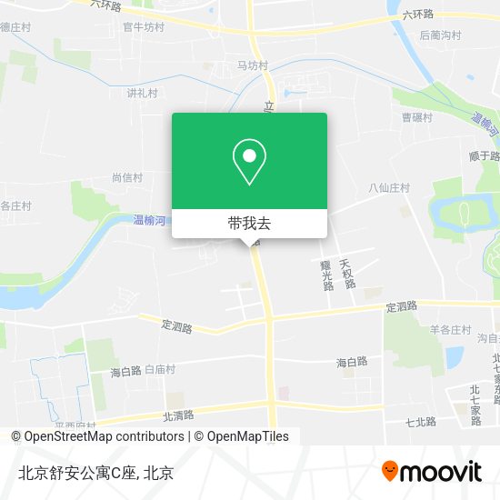 北京舒安公寓C座地图