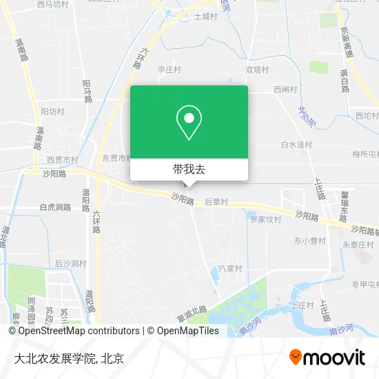大北农发展学院地图