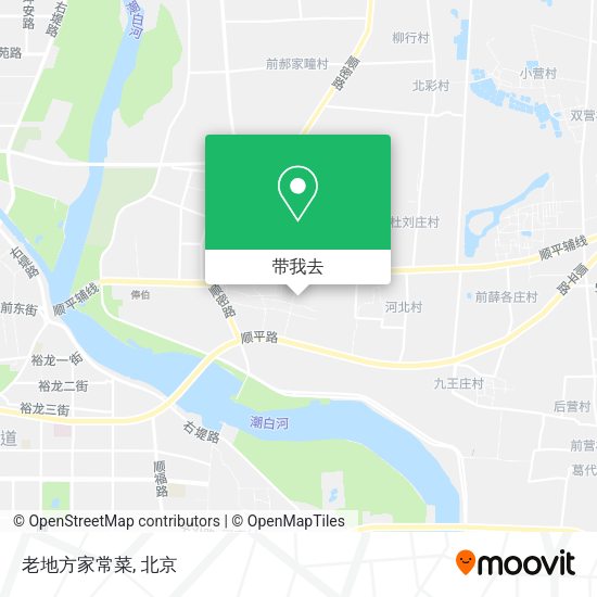 老地方家常菜地图