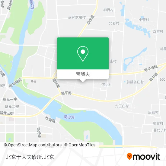 北京于大夫诊所地图