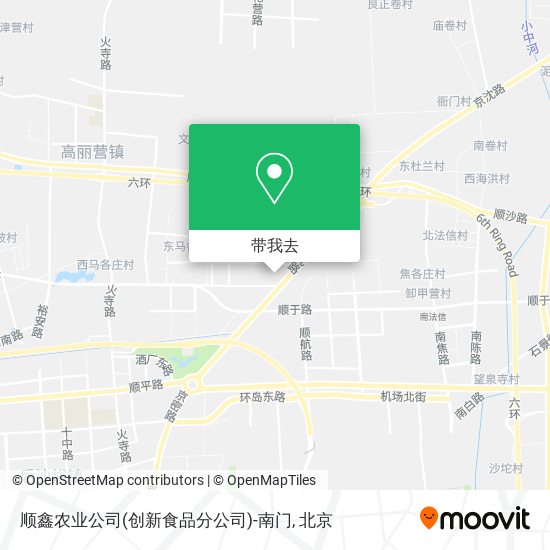 顺鑫农业公司(创新食品分公司)-南门地图