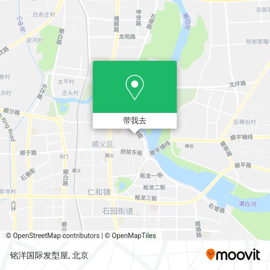 铭洋国际发型屋地图