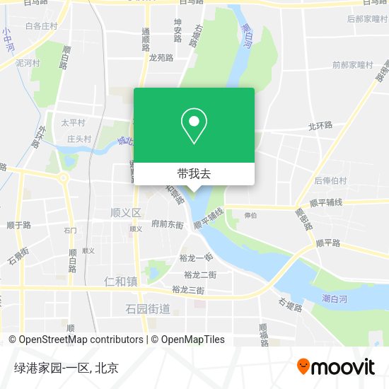 绿港家园-一区地图