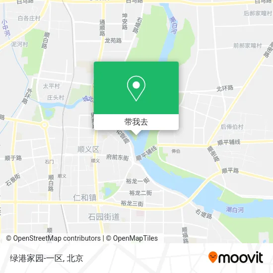 绿港家园-一区地图