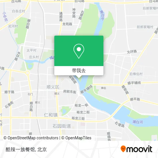 酷辣一族餐馆地图