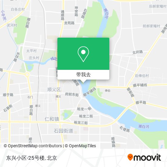 东兴小区-25号楼地图