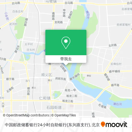 中国邮政储蓄银行24小时自助银行(东兴路支行)地图