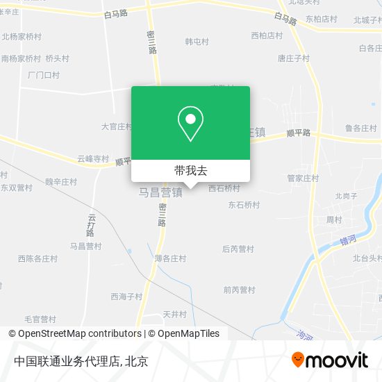 中国联通业务代理店地图