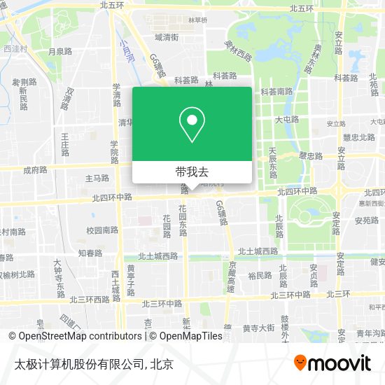 太极计算机股份有限公司地图