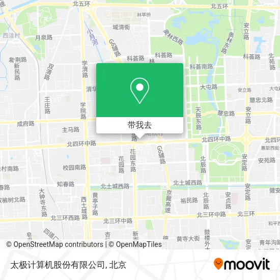 太极计算机股份有限公司地图