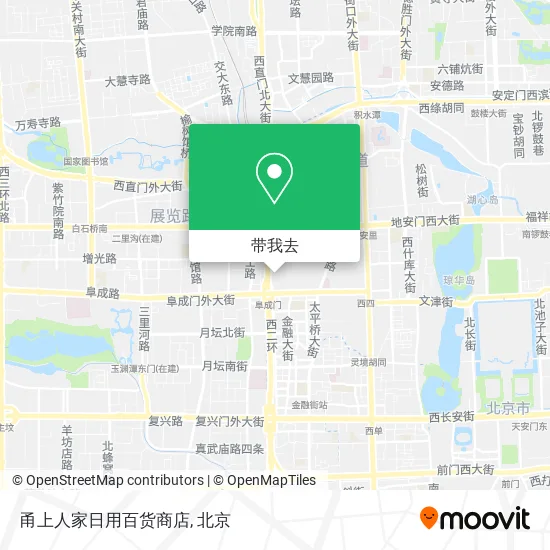 甬上人家日用百货商店地图