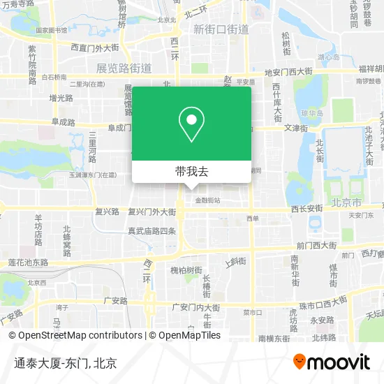 通泰大厦-东门地图