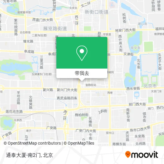 通泰大厦-南2门地图