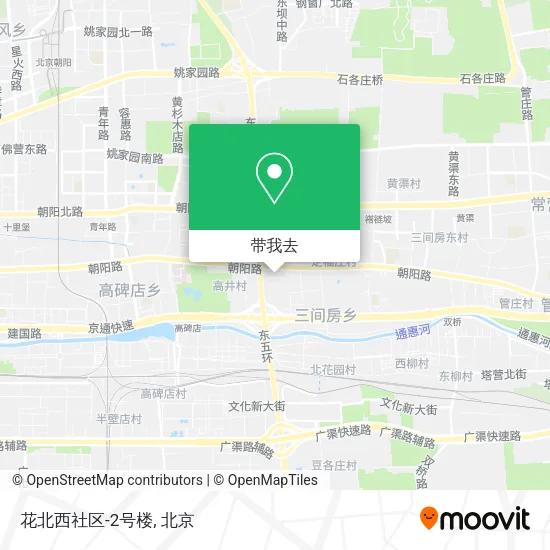 花北西社区-2号楼地图