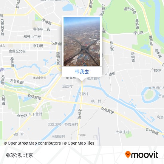 张家湾地图