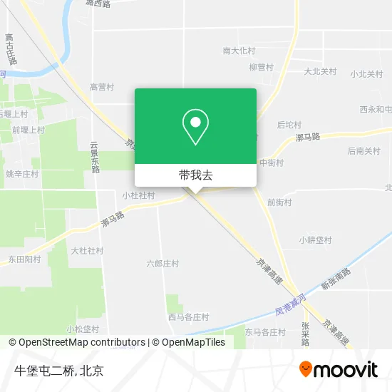 牛堡屯二桥地图