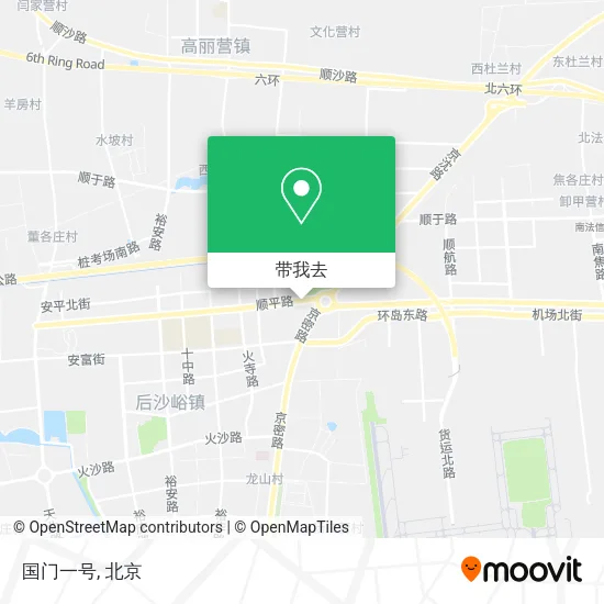 国门一号地图