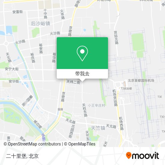 二十里堡地图