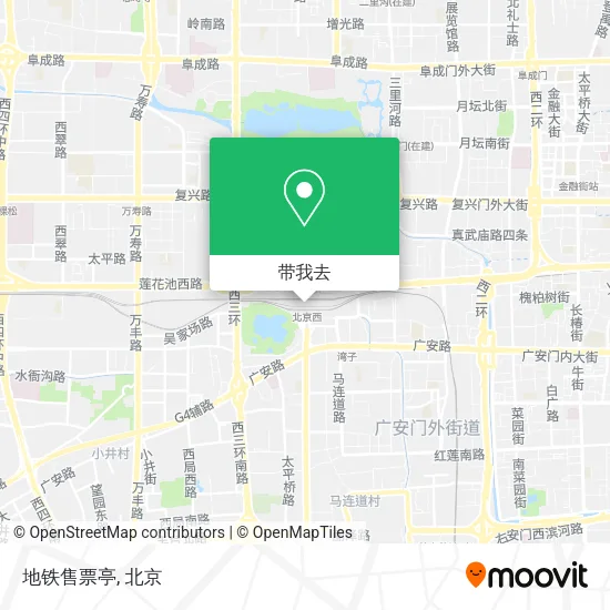 地铁售票亭地图