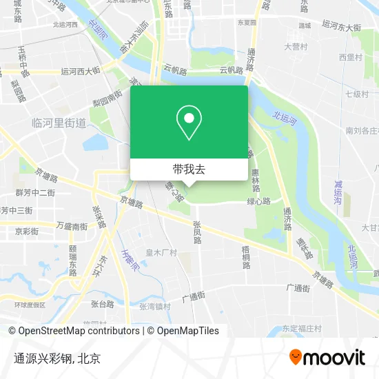 通源兴彩钢地图