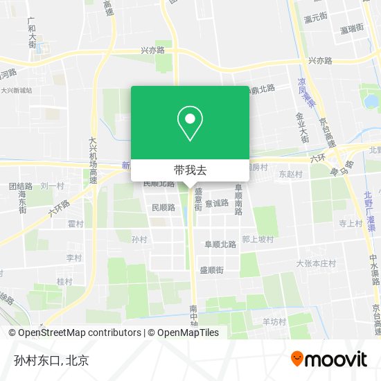 孙村东口地图