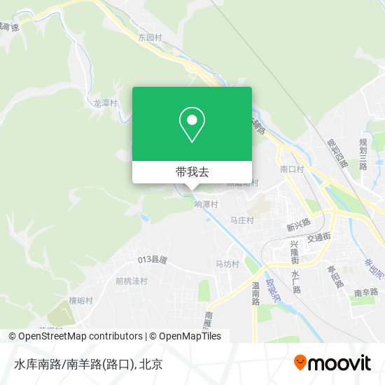 水库南路/南羊路(路口)地图