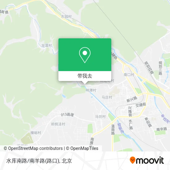 水库南路/南羊路(路口)地图