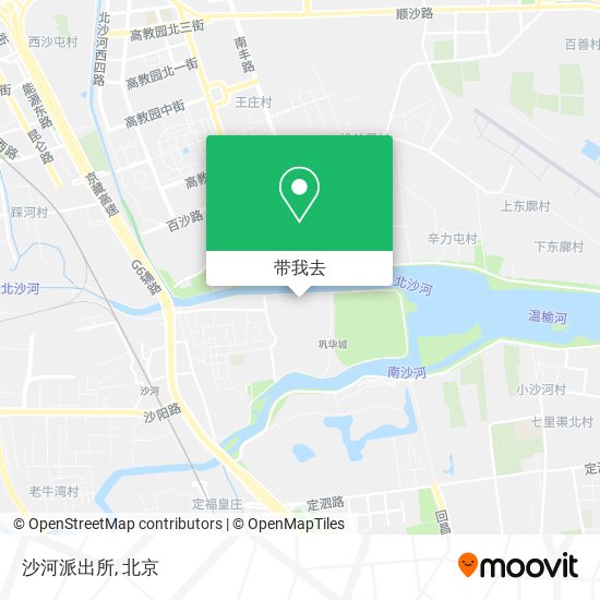 沙河派出所地图