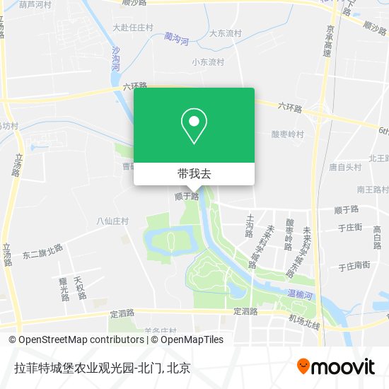 拉菲特城堡农业观光园-北门地图