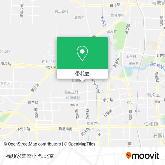 福顺家常菜小吃地图