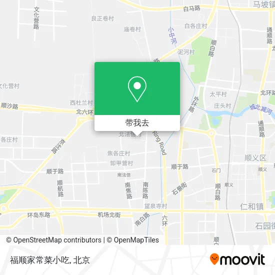 福顺家常菜小吃地图