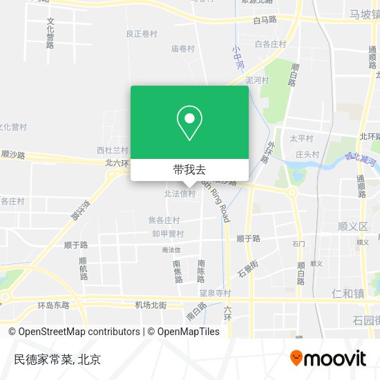 民德家常菜地图