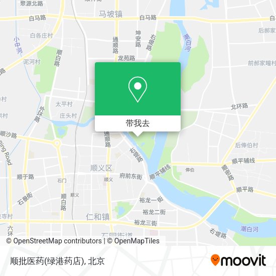 顺批医药(绿港药店)地图