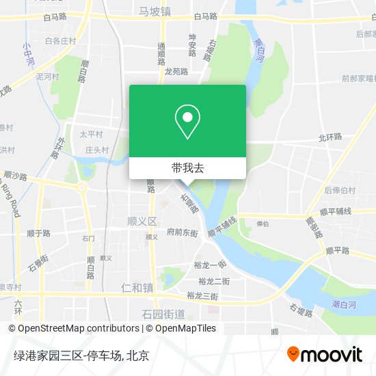 绿港家园三区-停车场地图