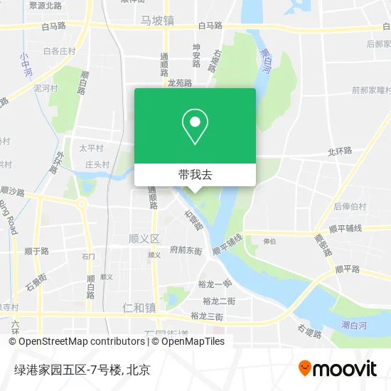 绿港家园五区-7号楼地图