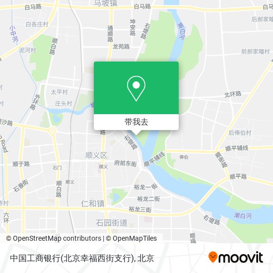 中国工商银行(北京幸福西街支行)地图