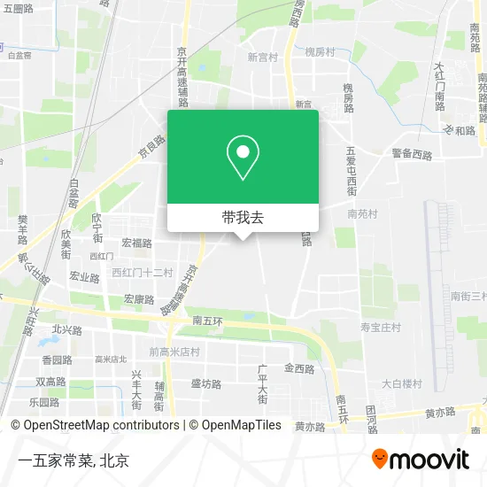 一五家常菜地图