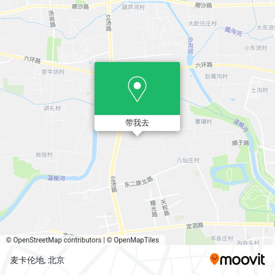 麦卡伦地地图