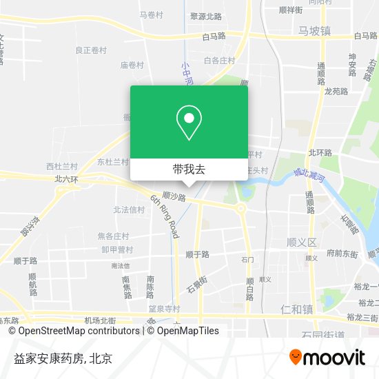 益家安康药房地图