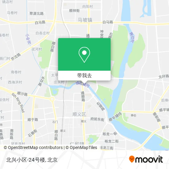 北兴小区-24号楼地图