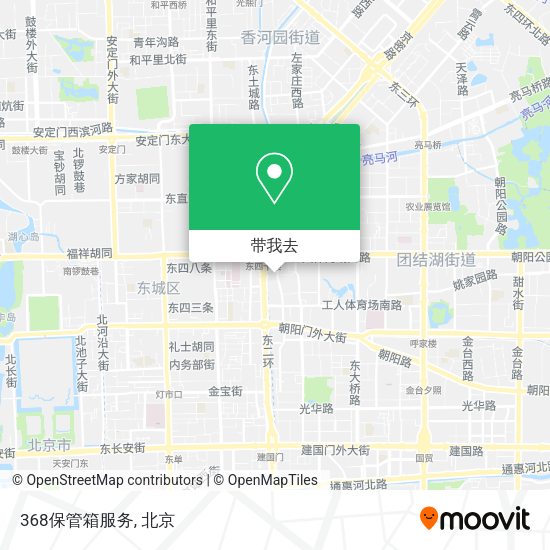 368保管箱服务地图