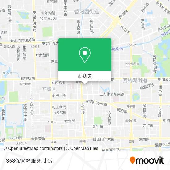 368保管箱服务地图