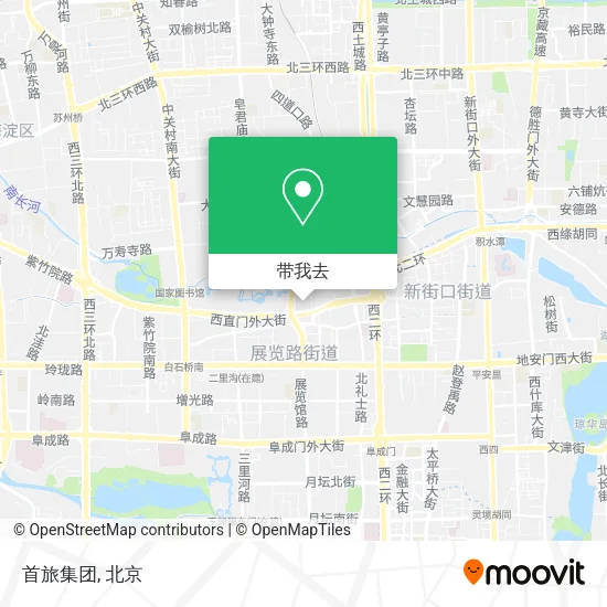 首旅集团地图