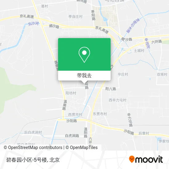 碧春园小区-5号楼地图