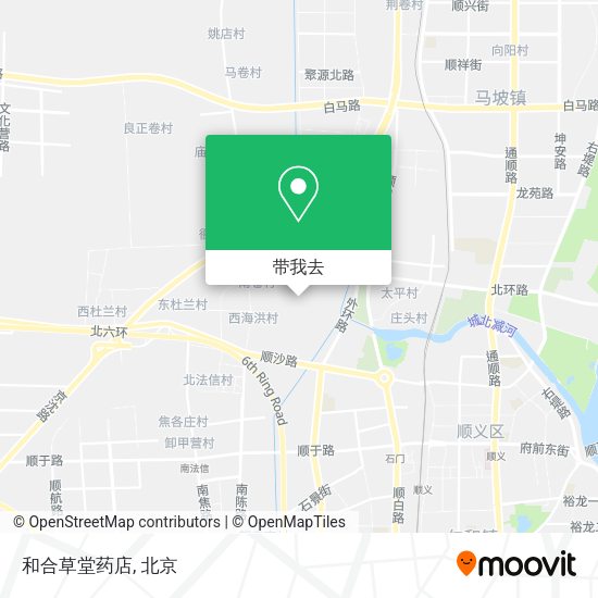 和合草堂药店地图