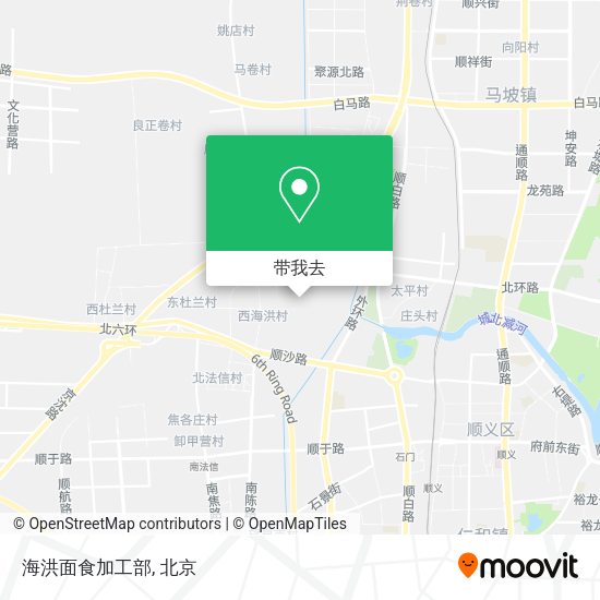 海洪面食加工部地图